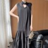 LBYE 100% Mulberry Silk Dress for Women
