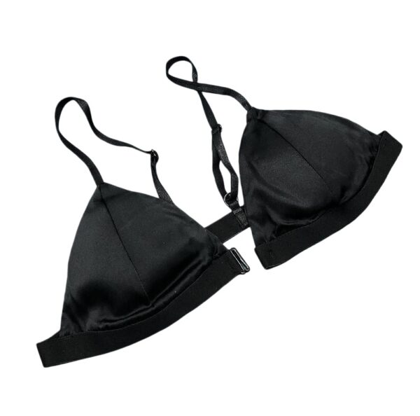 LBYE 100% Mulberry Silk Triangle Bra