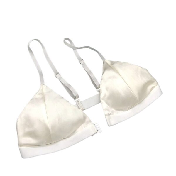 LBYE 100% Mulberry Silk Triangle Bra