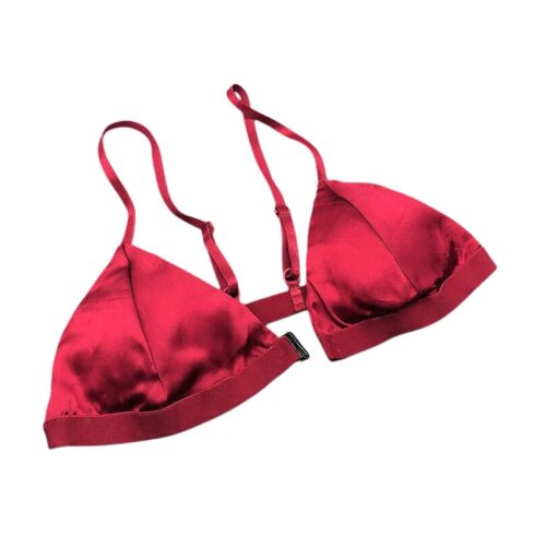 LBYE 100% Mulberry Silk Triangle Bra